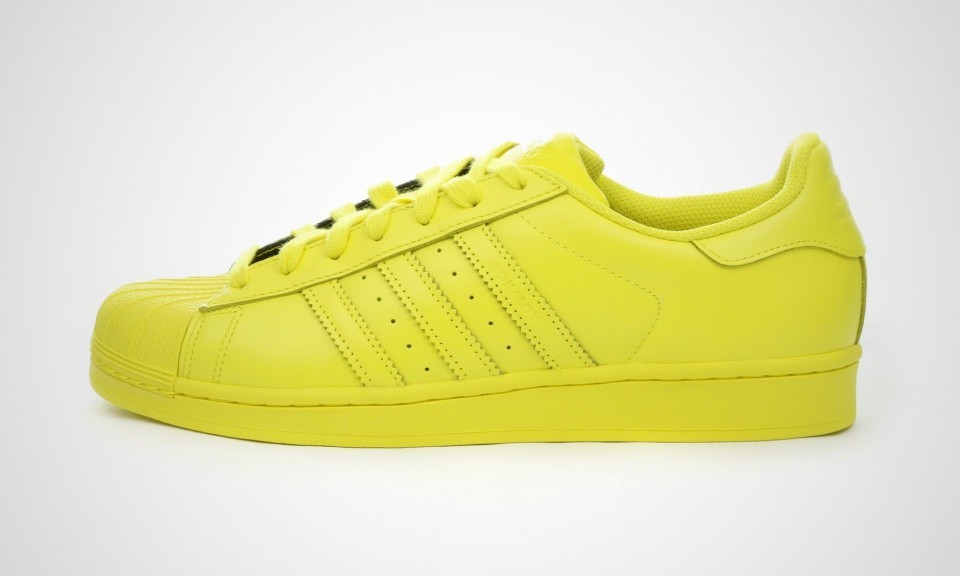 adidas superstar 2 Jaune femme