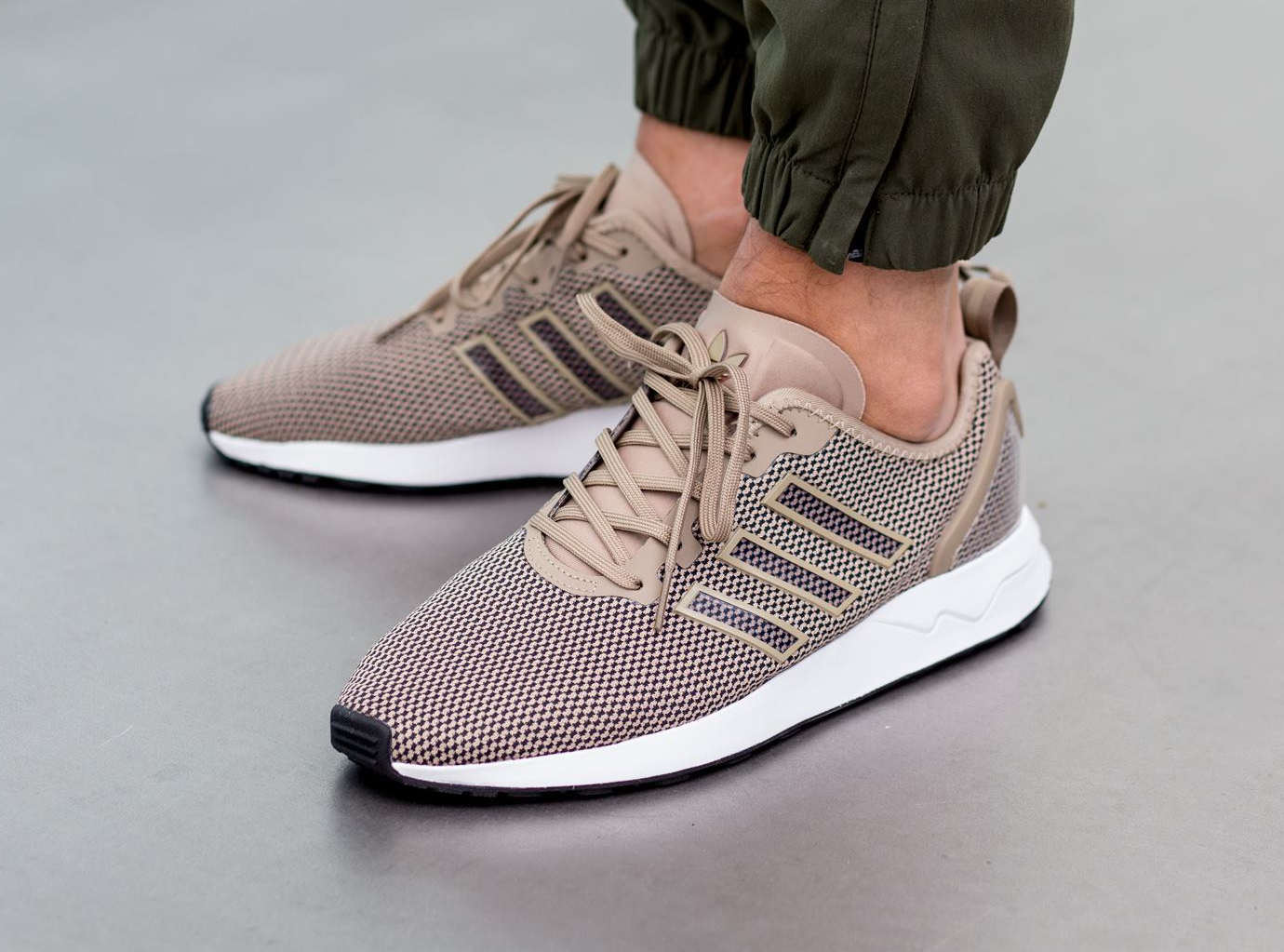 adidas zx flux 2.0 Brun homme