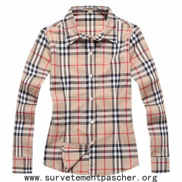 chemise burberry brit femme